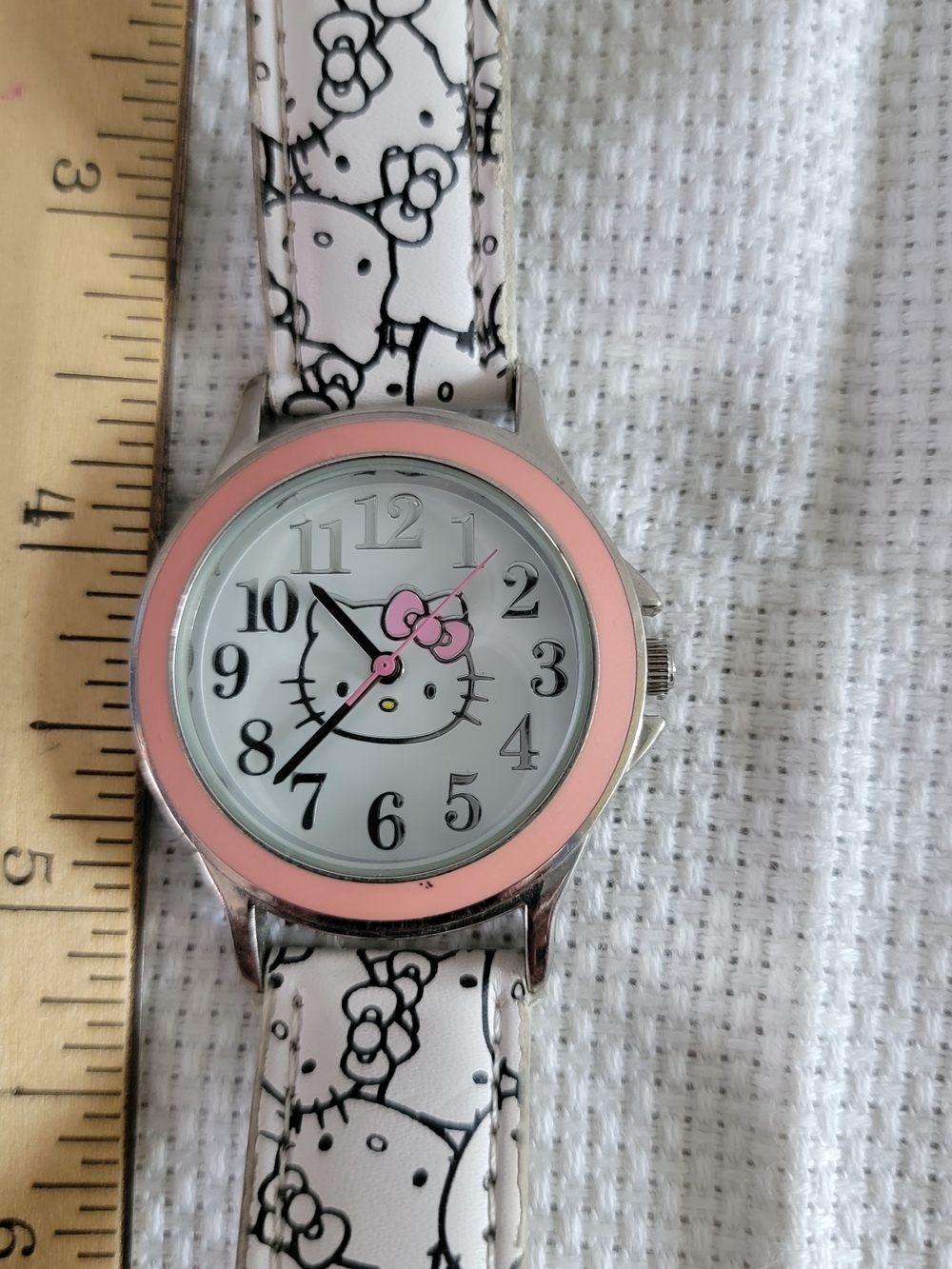 Hello Kitty Pink Watch with Character Strap